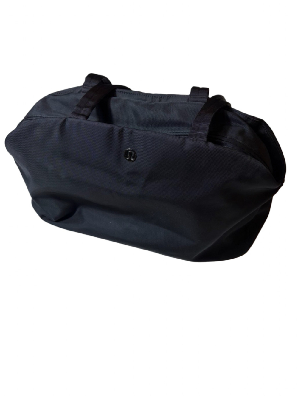 Lululemon Black Nylon Gym Duffel Yoga Travel Weekender Bag